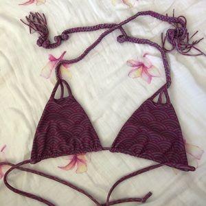 Tori Praver Triangle Bikini top
